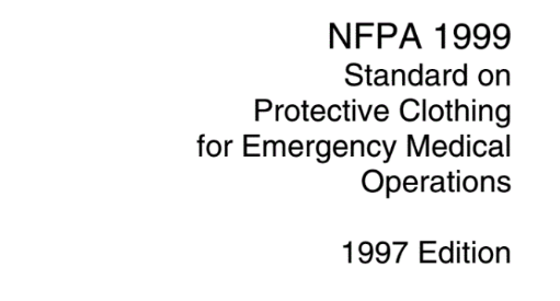 NFPA 1999